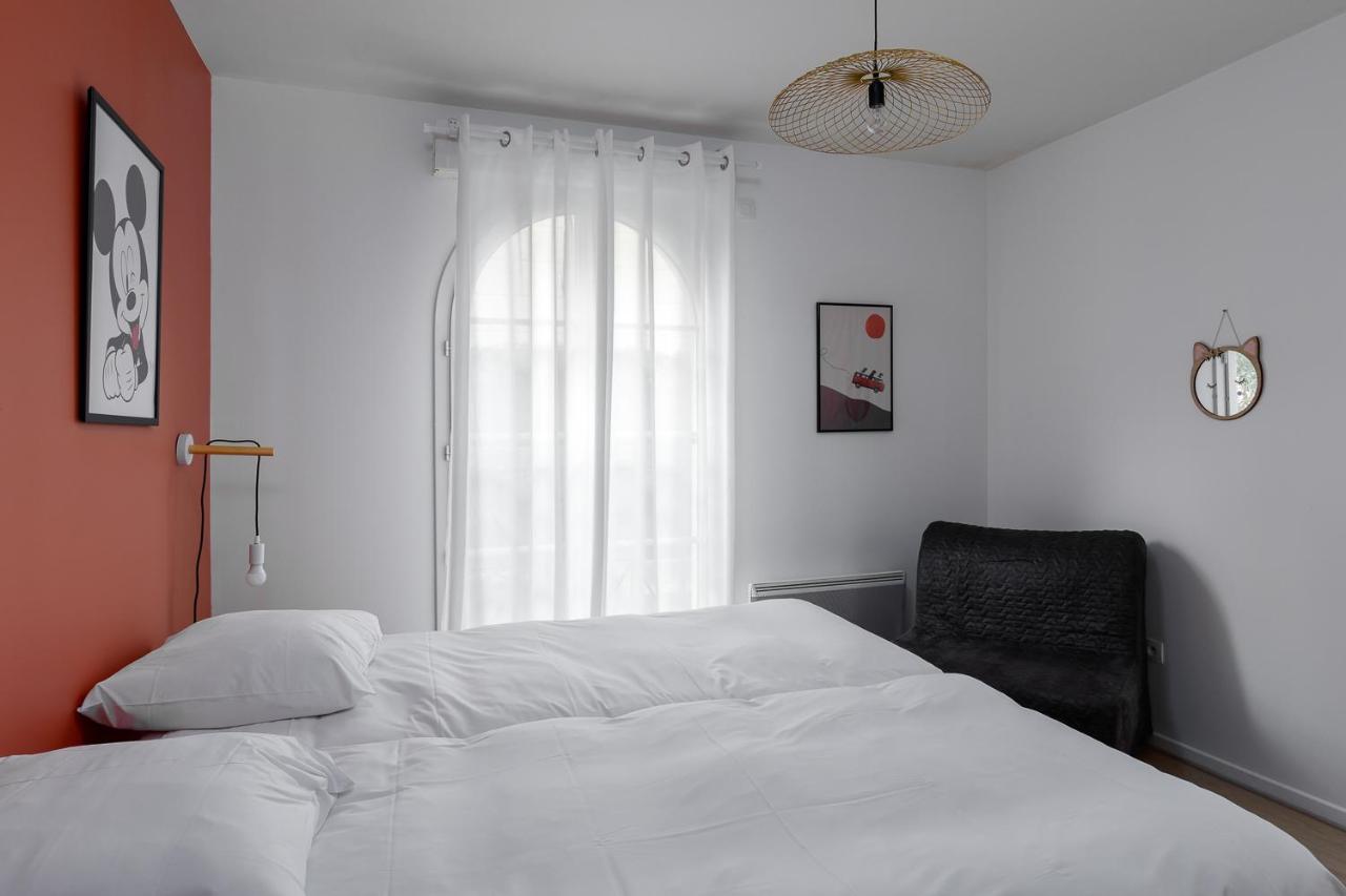 Apartment 2 Bedroomed Near Disneyland Paris With Garden Parking At เซร์ริส ภายนอก รูปภาพ